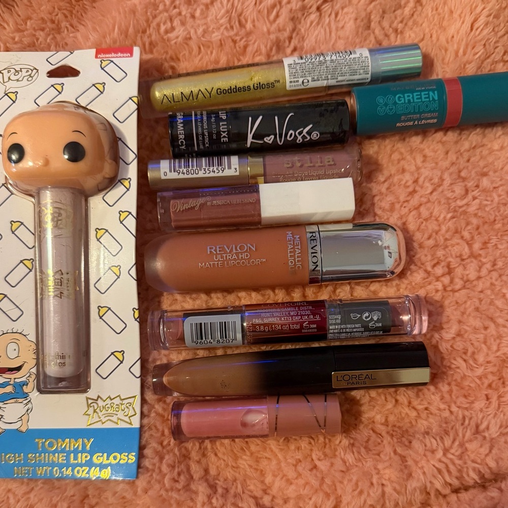 Assorted Lip Gloss and Lipstick Collection